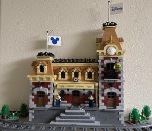 My customized LEGO Disney Train Station